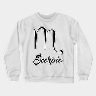 Scorpio Zodiac Design Crewneck Sweatshirt